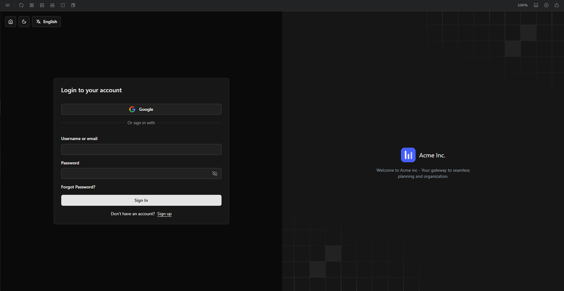 Keycloakify Custom Theme screenshot 1